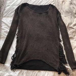LF Brown and Black Sweater